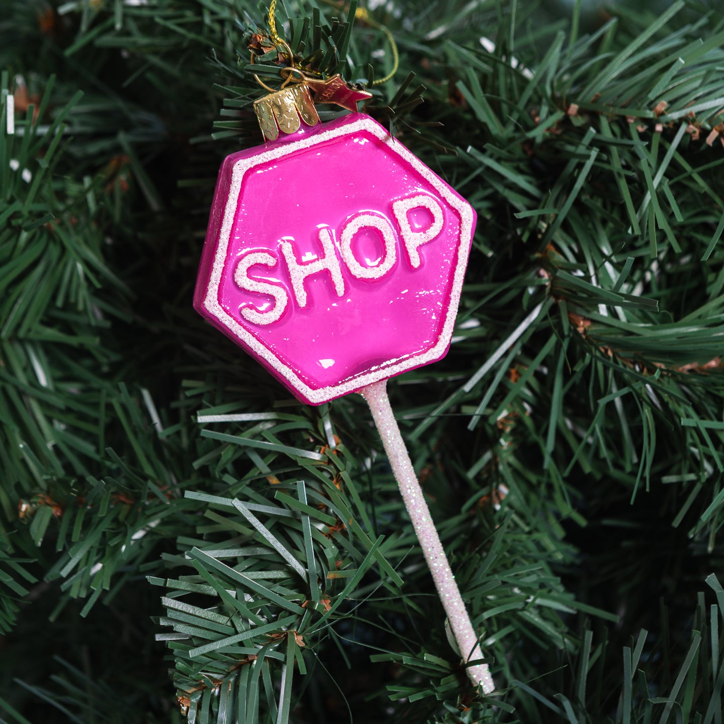Vondels | Glass Ornament - Fuchsia Shop