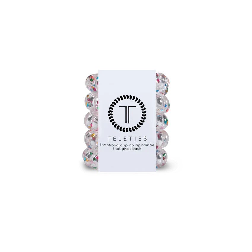 Teleties | Party People - Tiny Spiral Hair Ties