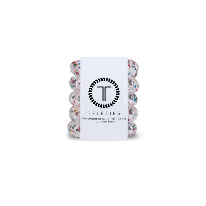 Teleties | Party People - Tiny Spiral Hair Ties