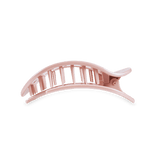 Teleties | Pearly Pink Medium Flat Round Hair Clip