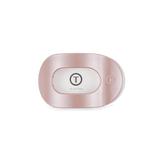 Teleties | Pearly Pink Small Flat Round Hair Clip