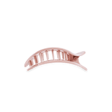 Teleties | Pearly Pink Small Flat Round Hair Clip