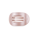 Teleties | Pearly Pink Small Flat Round Hair Clip