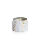 Capri Blue | Pineapple Flower Modern Marble Printed Travel Tin Candle, 8.5oz