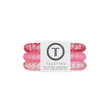 Teleties | Pink and Powerful - Small Spiral Hair Ties