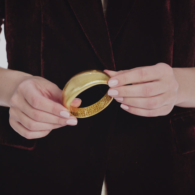 Julie Vos | Catalina Statement Hinge Bangle