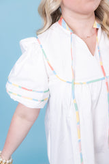 The Rainbow Breeze Mini Dress