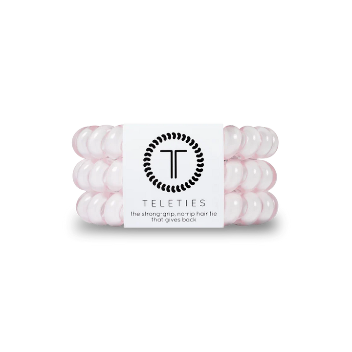 Teleties | Rose Water Pink Large Hair Ties