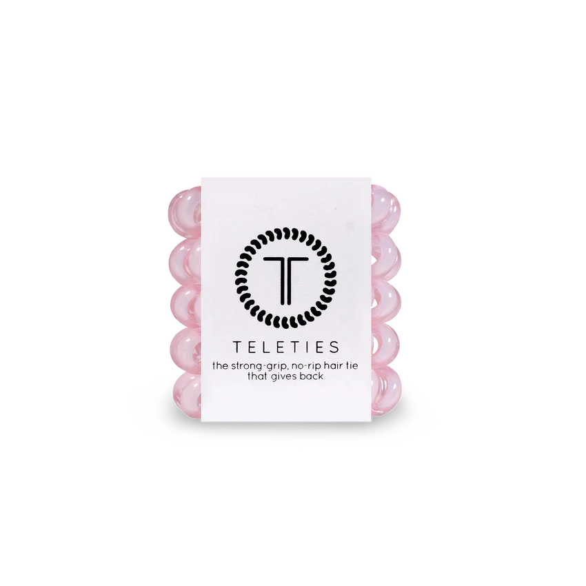 Teleties | Rose Water Pink Tiny Hair Ties
