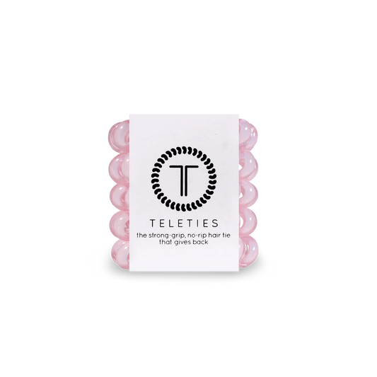 Teleties | Rose Water Pink Tiny Hair Ties