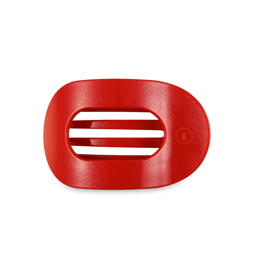 Teleties | Rudolph Red Medium Flat Round Clip