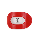 Teleties | Rudolph Red Medium Flat Round Clip