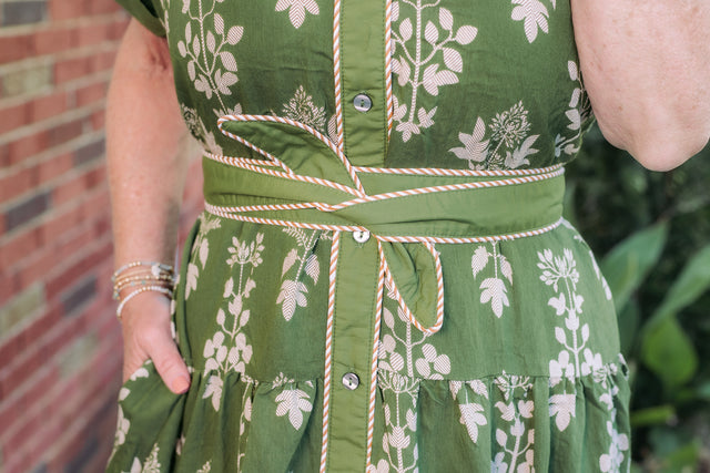 The Botanical Midi Dress