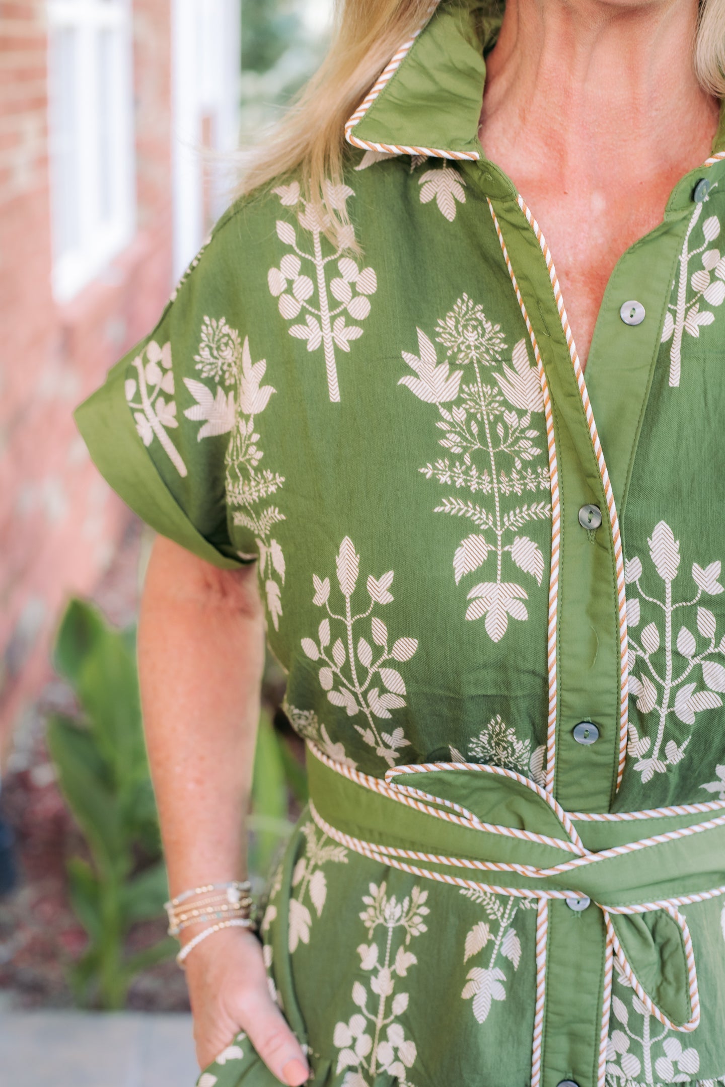The Botanical Midi Dress
