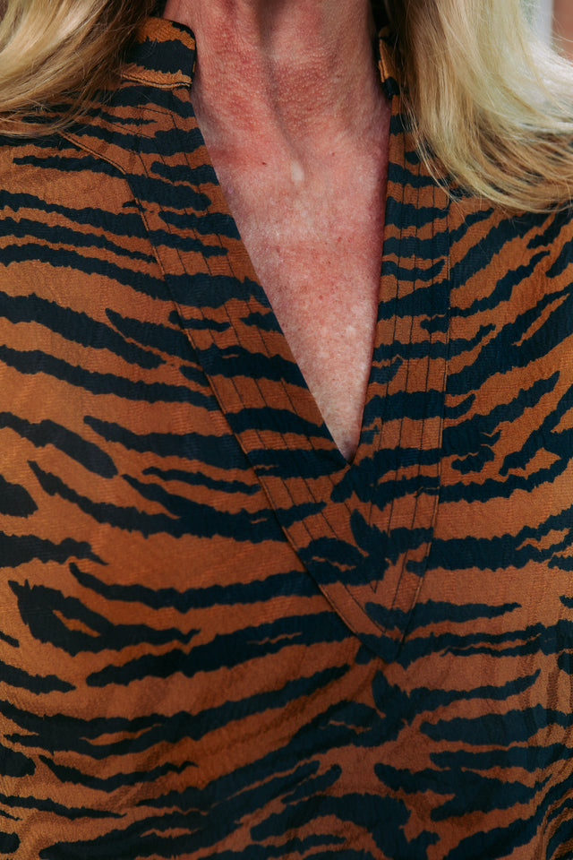 Emily McCarthy | Hampton Mini in Tiger Jacquard