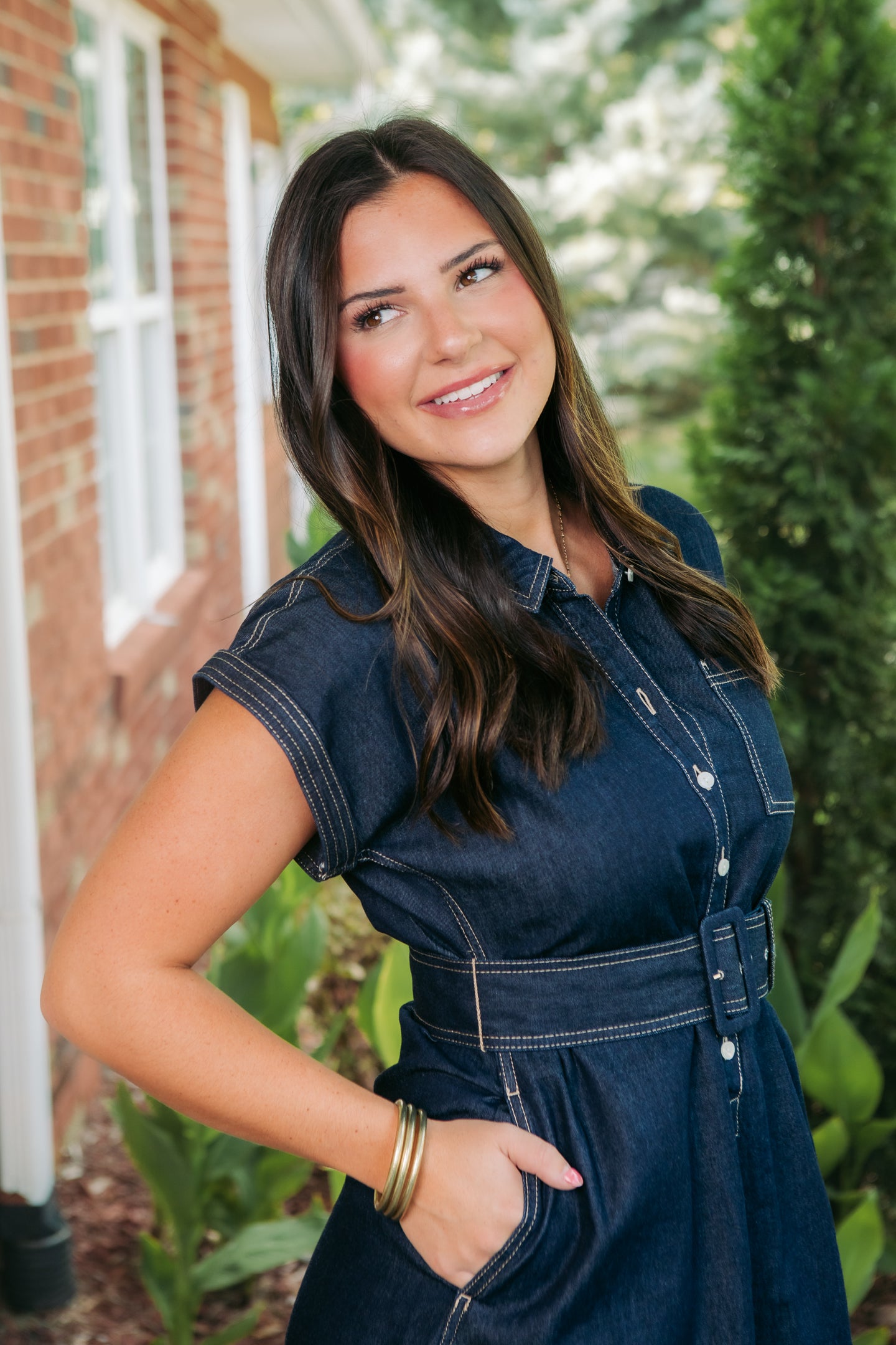 Spartina | Libbie Denim Midi Dress