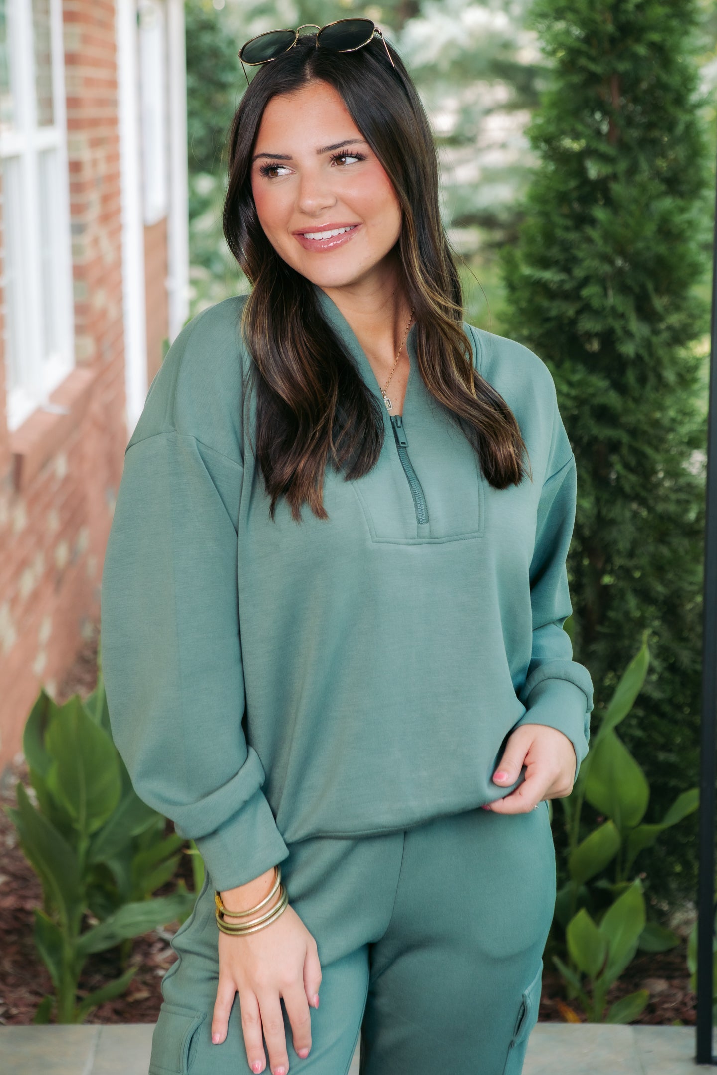 The Luxe Half Zip Jacket