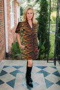 Emily McCarthy | Hampton Mini in Tiger Jacquard