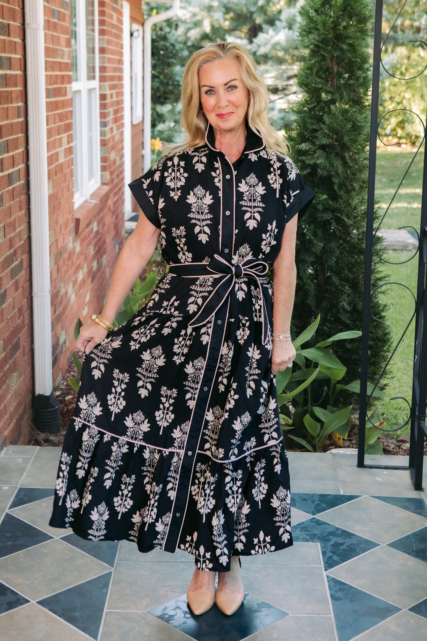 The Botanical Midi Dress