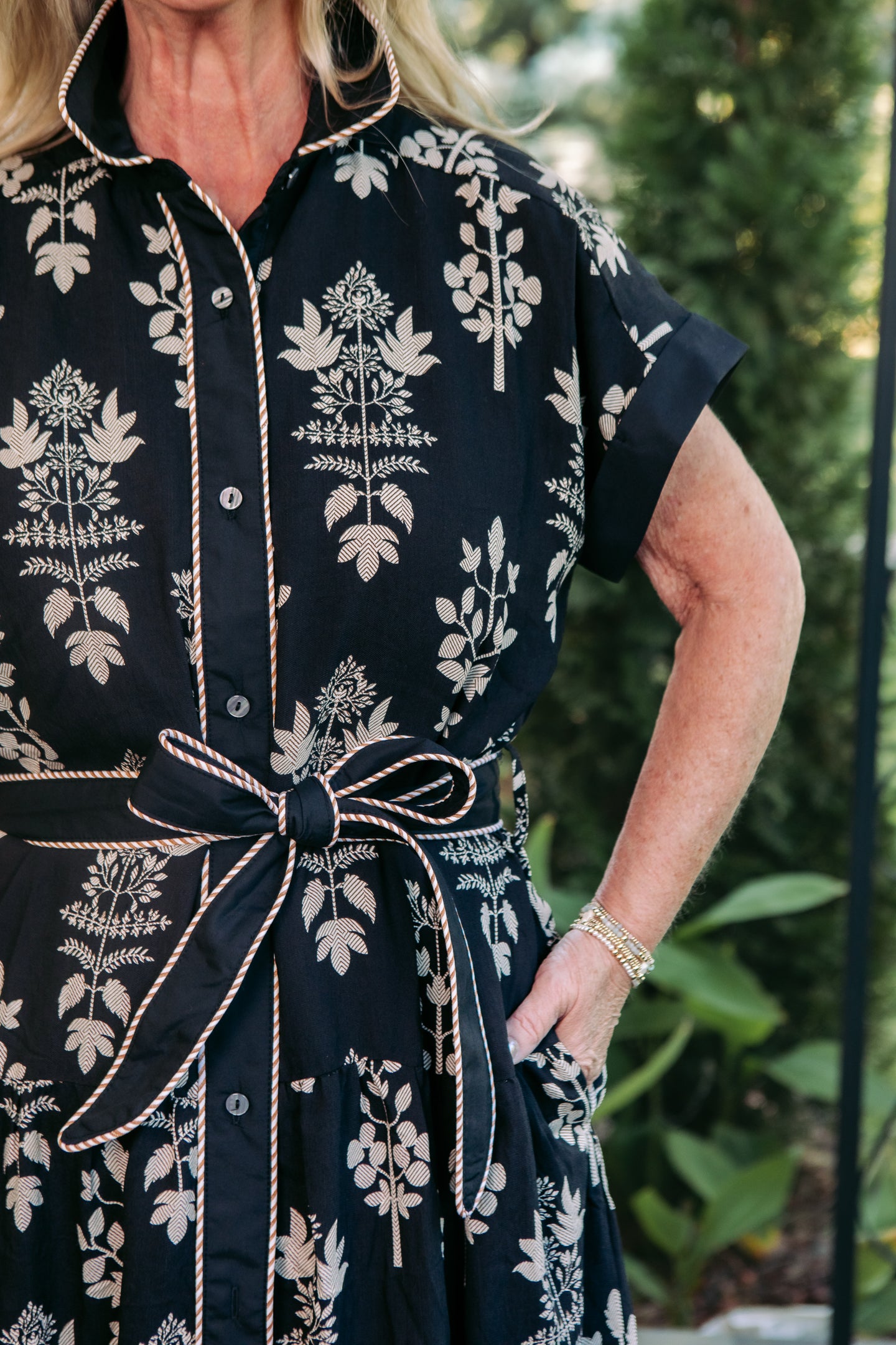 The Botanical Midi Dress