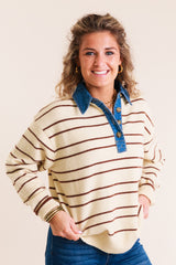 The Arden Striped Sweater