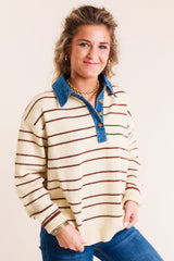 The Arden Striped Sweater
