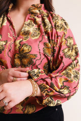 Floral Golden Hour Top