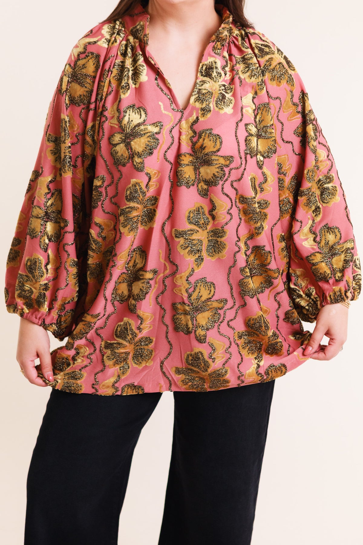 Floral Golden Hour Top