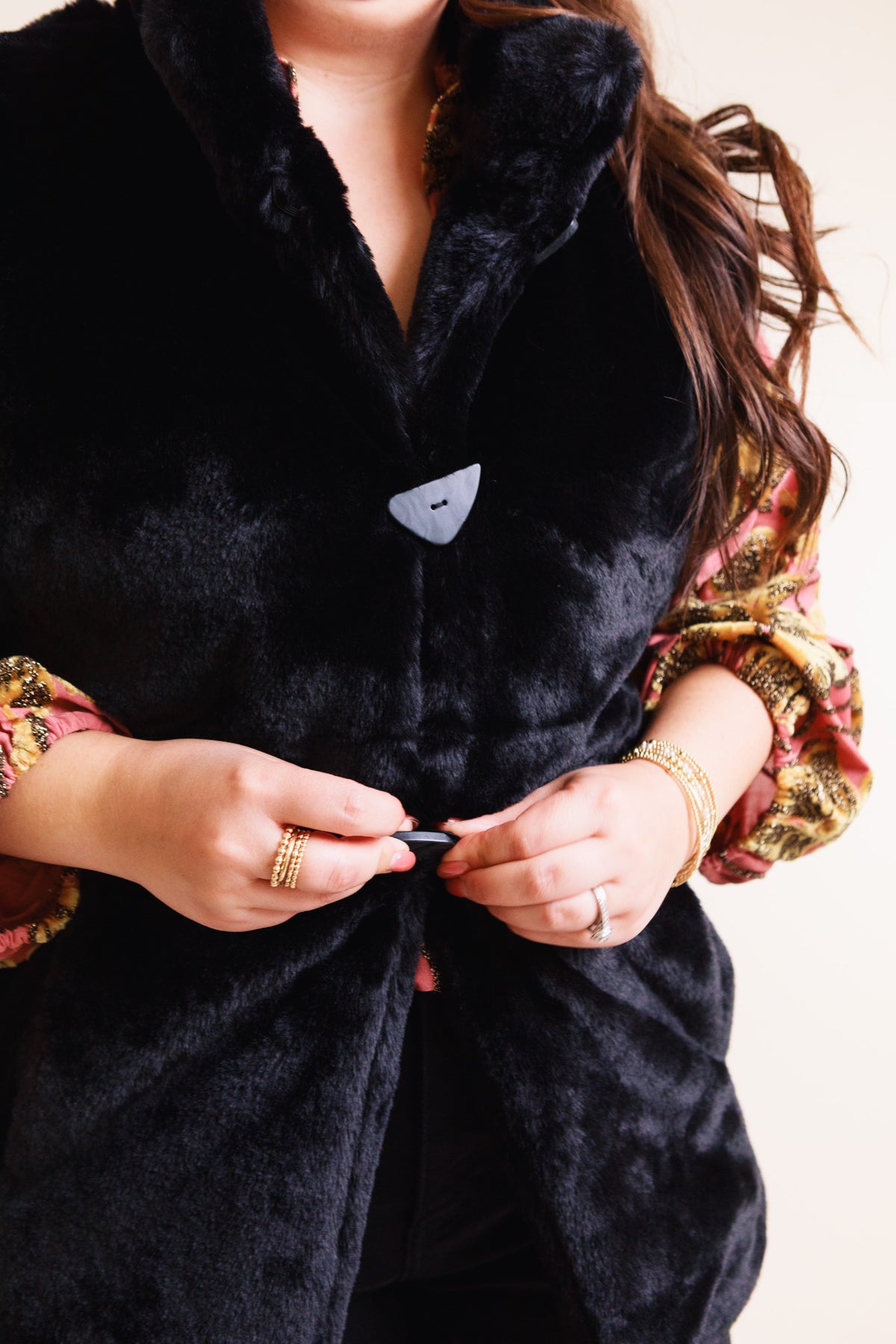 The Natalia Faux Fur Luxe Vest