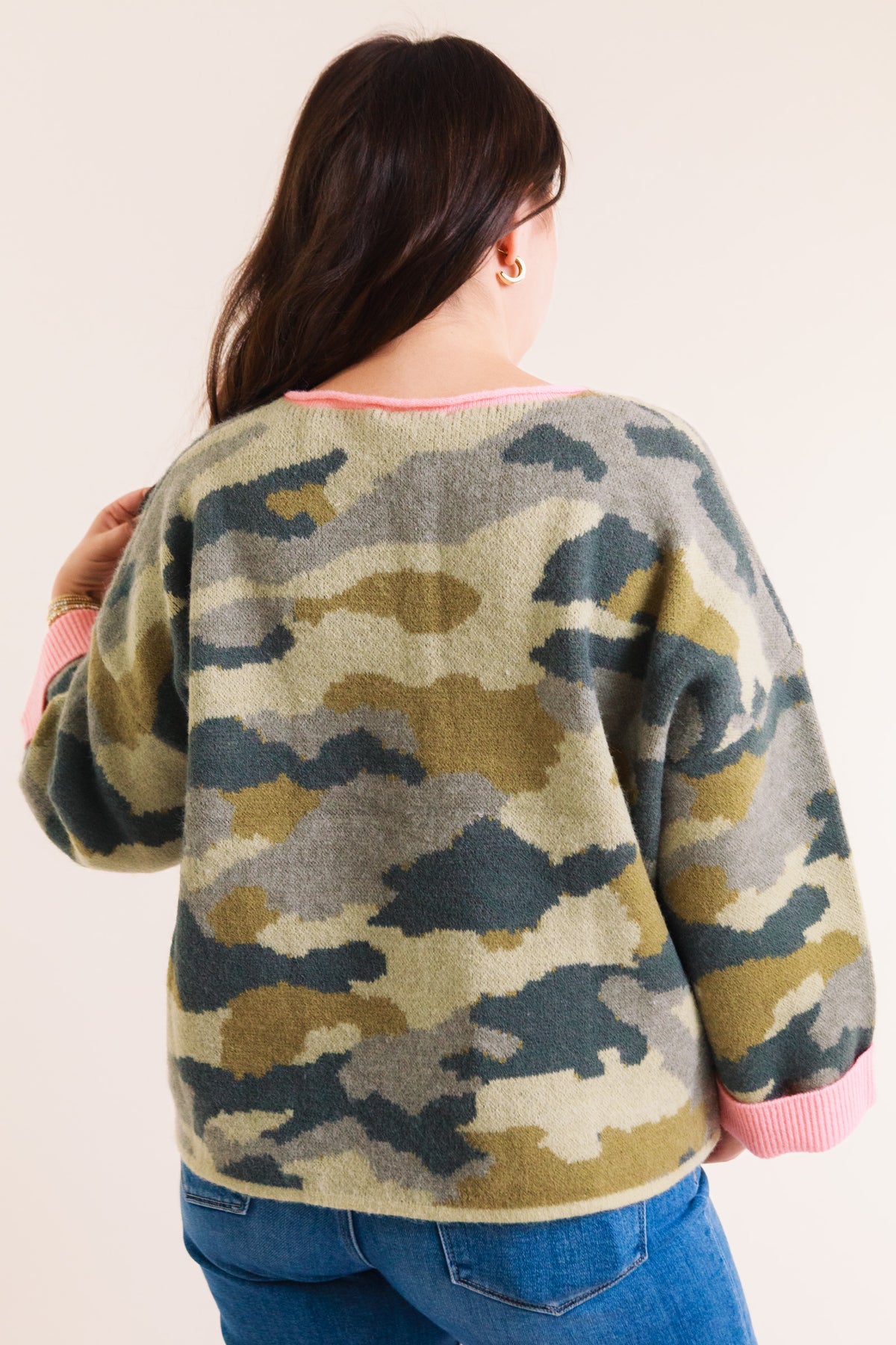 The Saylor Camo Sweater