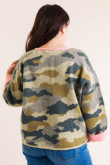 The Saylor Camo Sweater