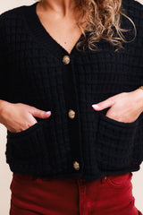 The Astoria Textured Cardigan