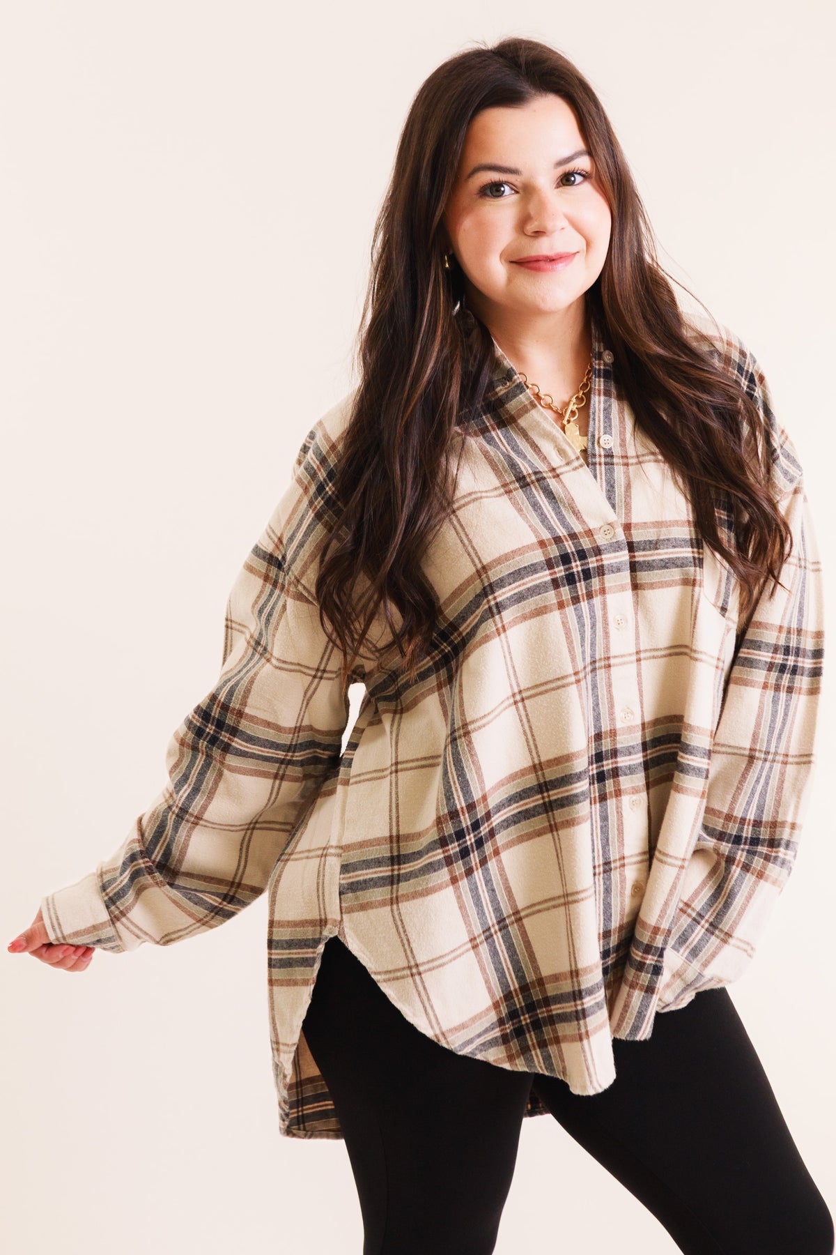 The Laney Plaid Button Down