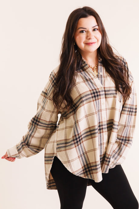 The Laney Plaid Button Down