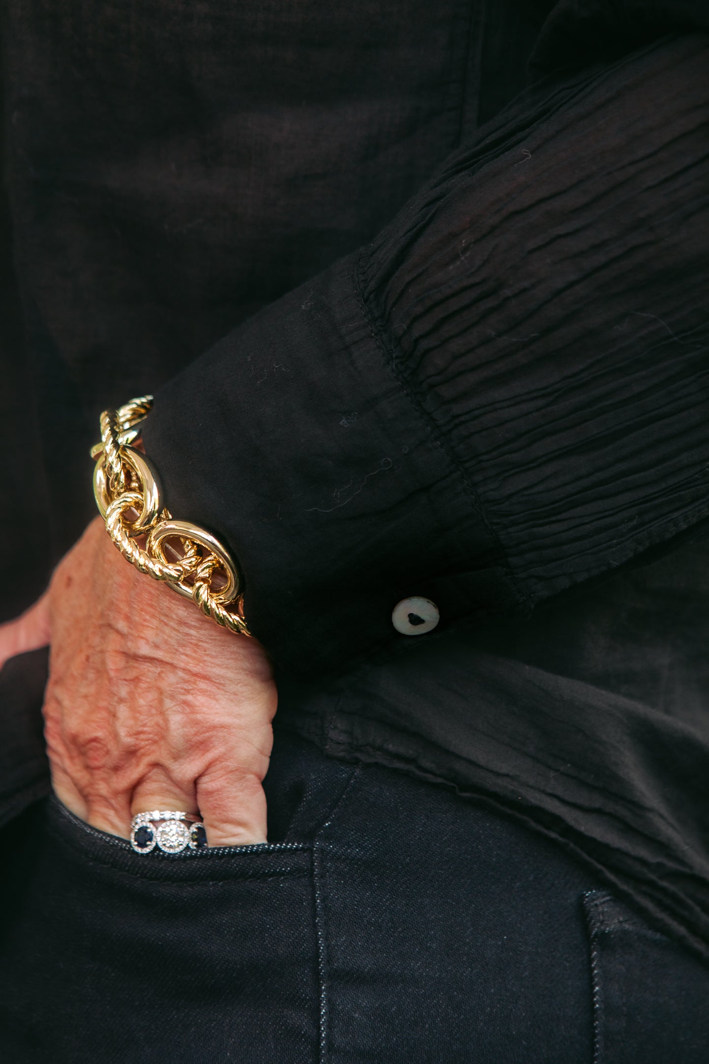 Cobblestone Apparel | Gianna Cotton Blouse