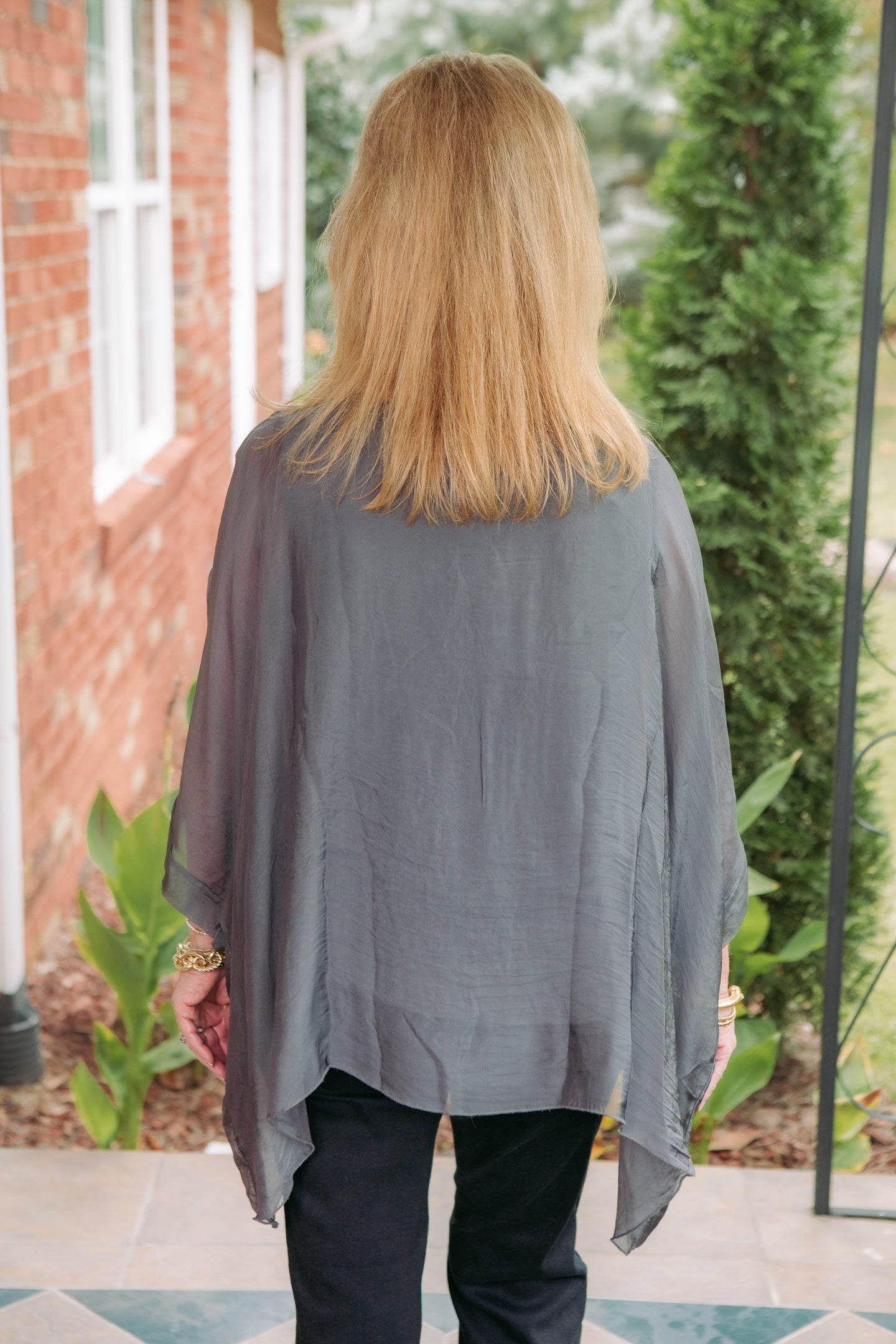 Cobblestone Apparel | Martina Silk Top