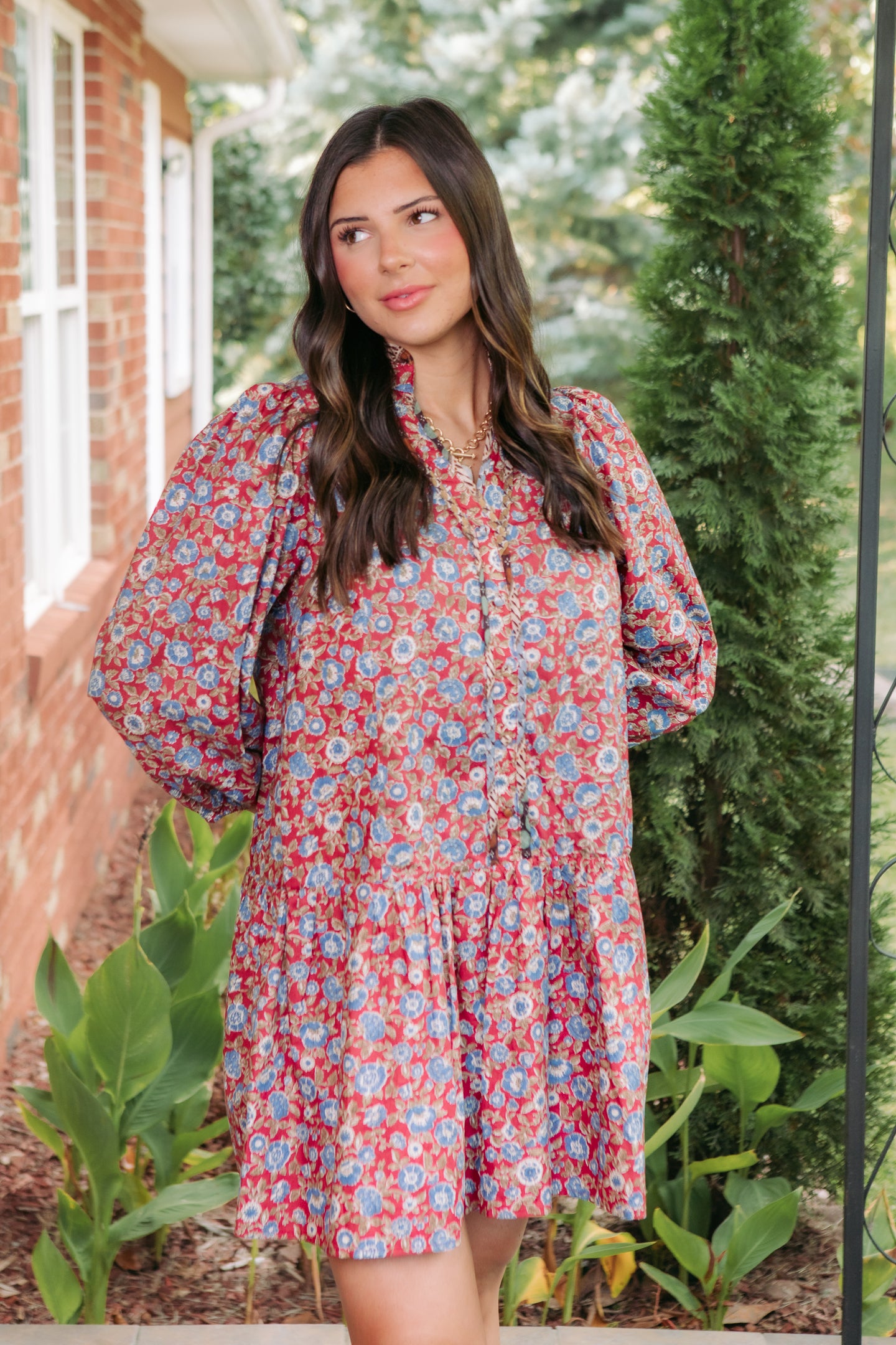 The Mixed Mini Dress