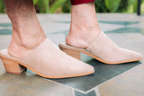Chocolat Blu | Cellia in Latte Suede
