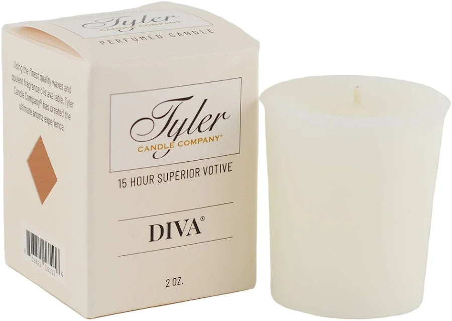 Tyler Candle | Diva 2oz Boxed Votive Candle