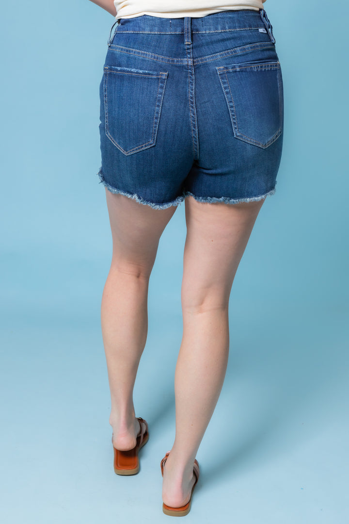 RFM | Essential Shorts Fray Hem with Side Slit (Final Sale)