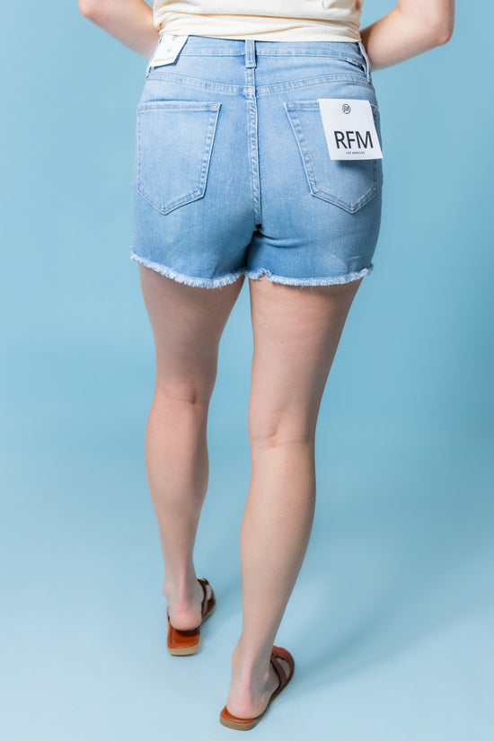 RFM | Essential Shorts Fray Hem with Side Slit (Final Sale)