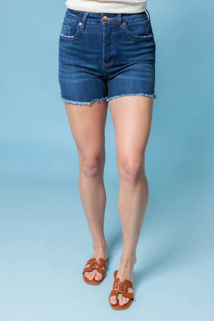 RFM | Essential Shorts Fray Hem with Side Slit (Final Sale)