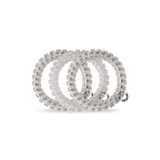 Teleties | Silver Slay Large Hair Ties