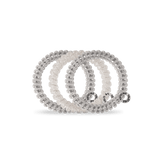 Teleties | Silver Slay Small Hair Ties