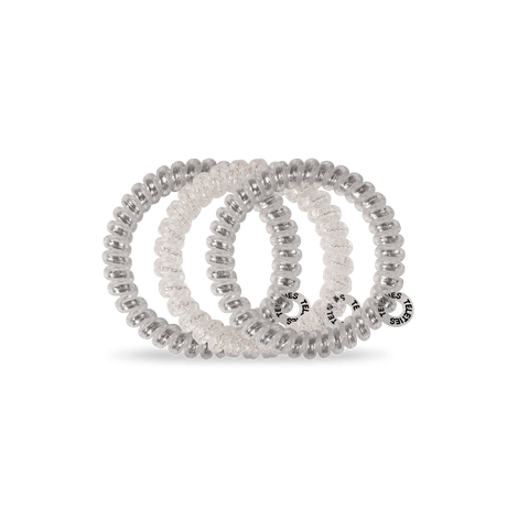 Teleties | Silver Slay Small Hair Ties