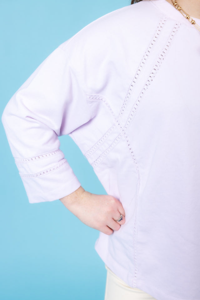 Soft Washed Terry Knit Pullover