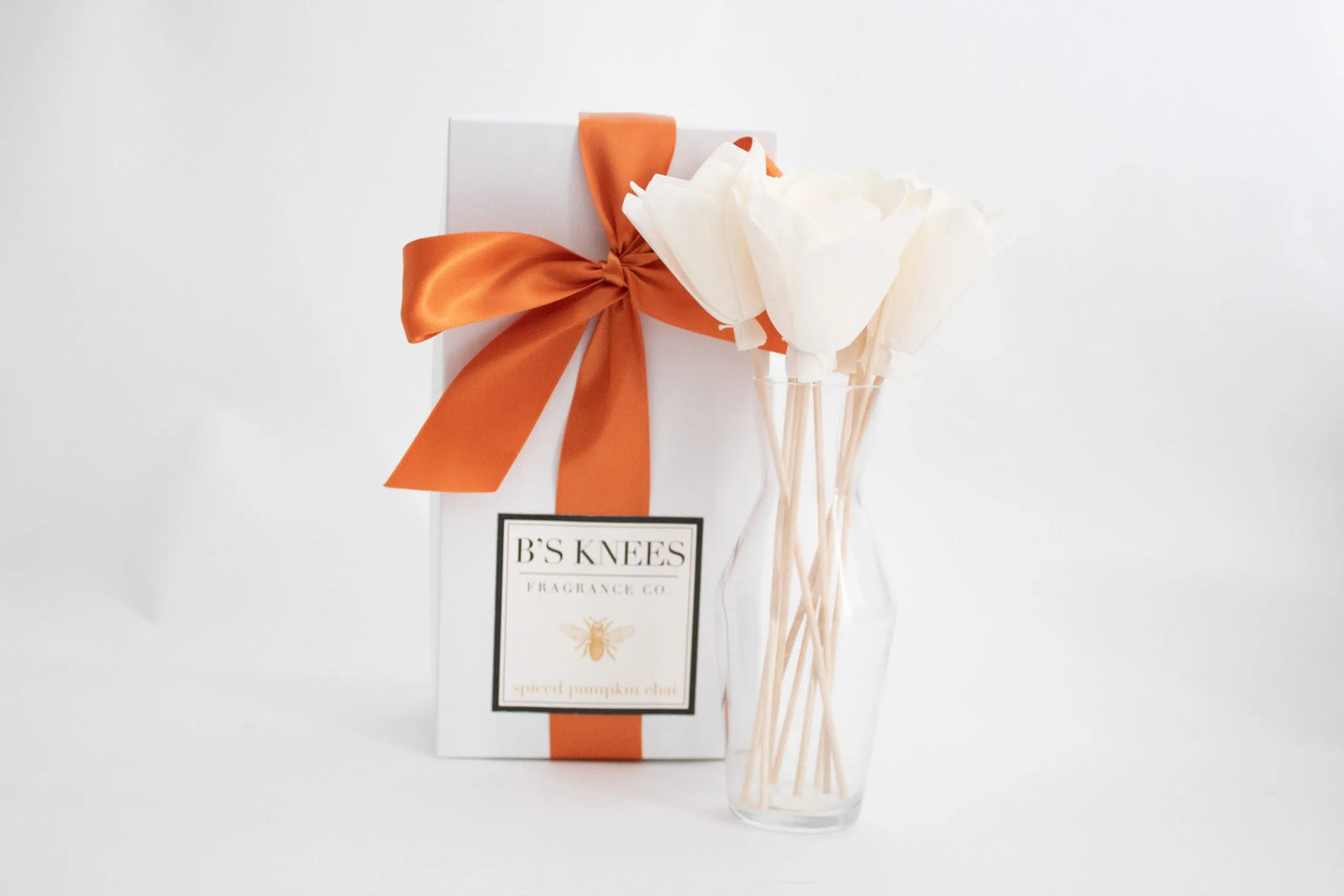 B's Knees | Spiced Pumpkin Chai Classic Natural Reed Diffuser