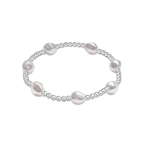 Enewton | Extends Admire Sterling 3mm Bead Bracelet - Pearl