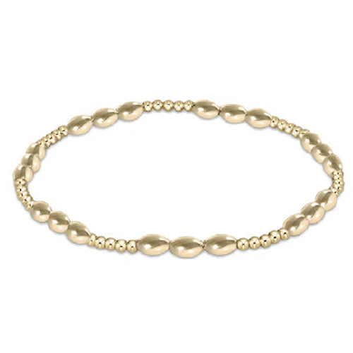 Enewton | Extends Harmony Joy Pattern 2mm Bead Bracelet - Gold