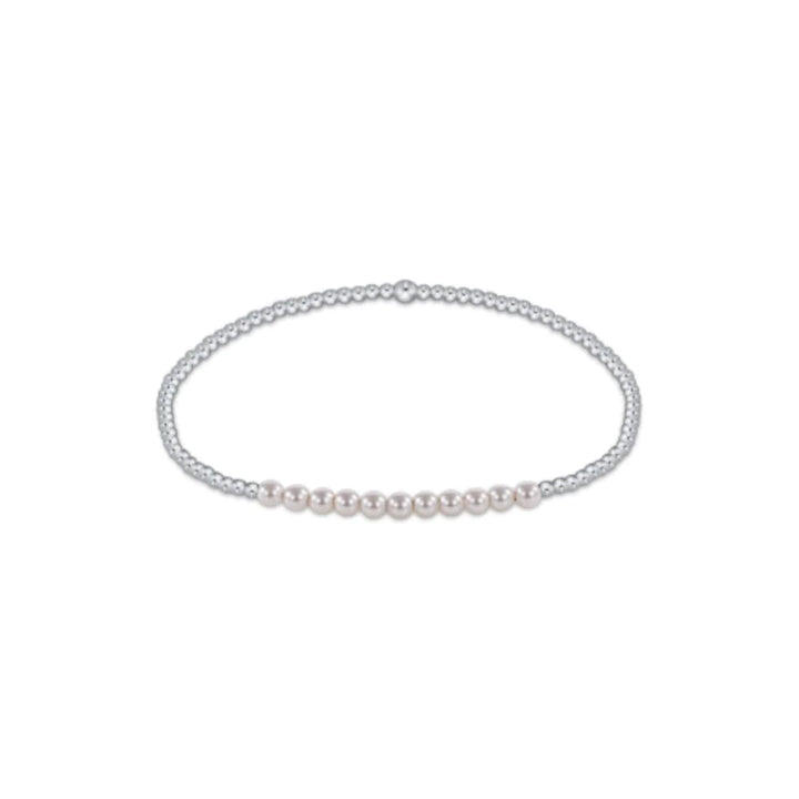 Enewton | Sterling 2mm Bead Bracelet - Pearl